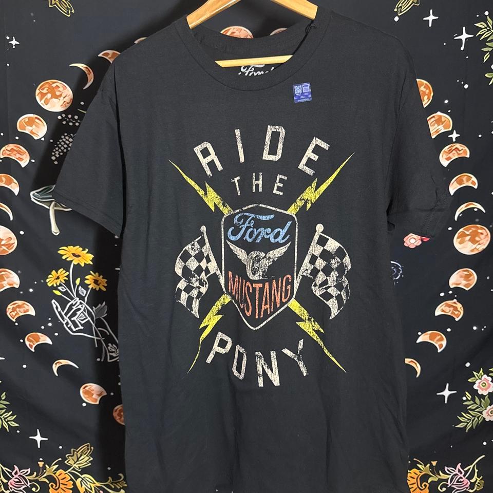 Black Ford Mustang T Shirt With 76f9