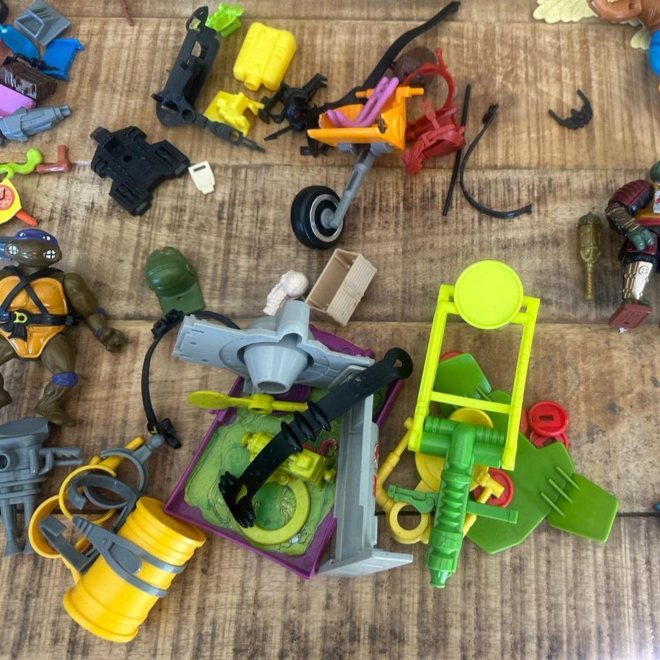 Vintage 8090s Tmnt Lot With 4700 3