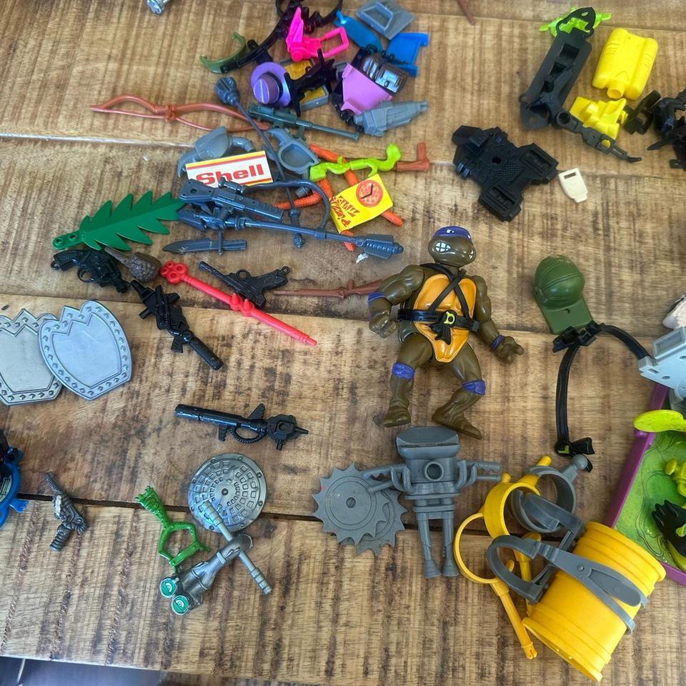 Vintage 8090s Tmnt Lot With 4700 2