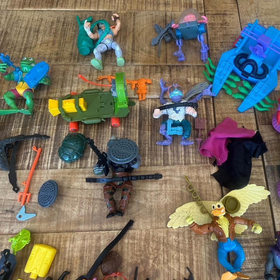 Vintage 8090s Tmnt Lot With 4700 4