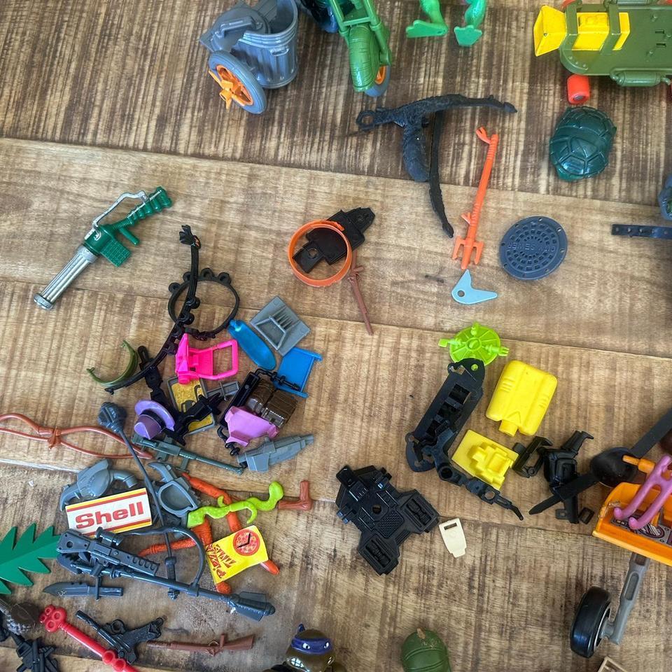 Vintage 8090s Tmnt Lot With 4700 6