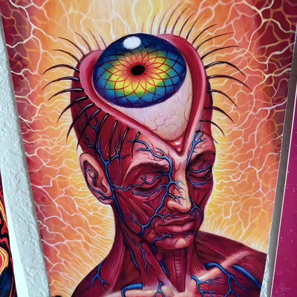 Psychedelic Art Postersprints Psychedelicart Hippie Bfb2