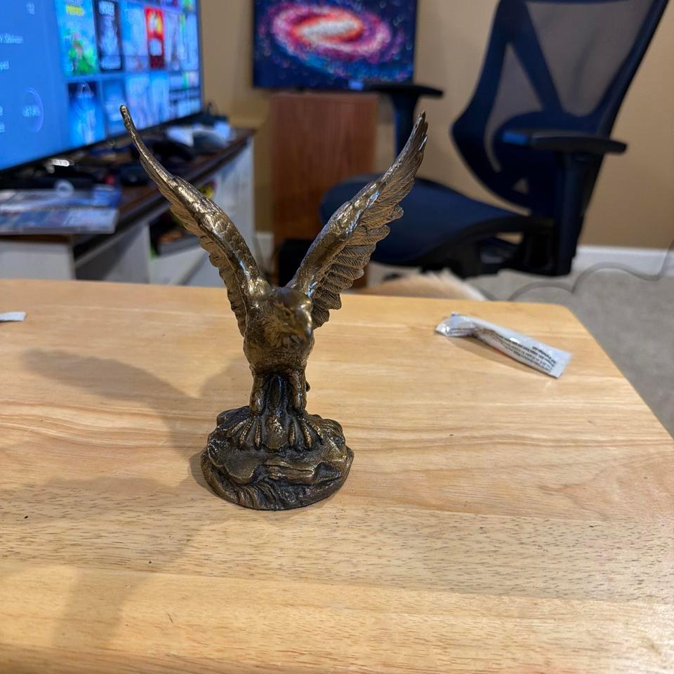 Eagle Statue With Wings Spread Fdc0