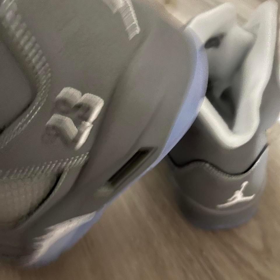 Grey Wolf Jordan 5s Never 71ca 2