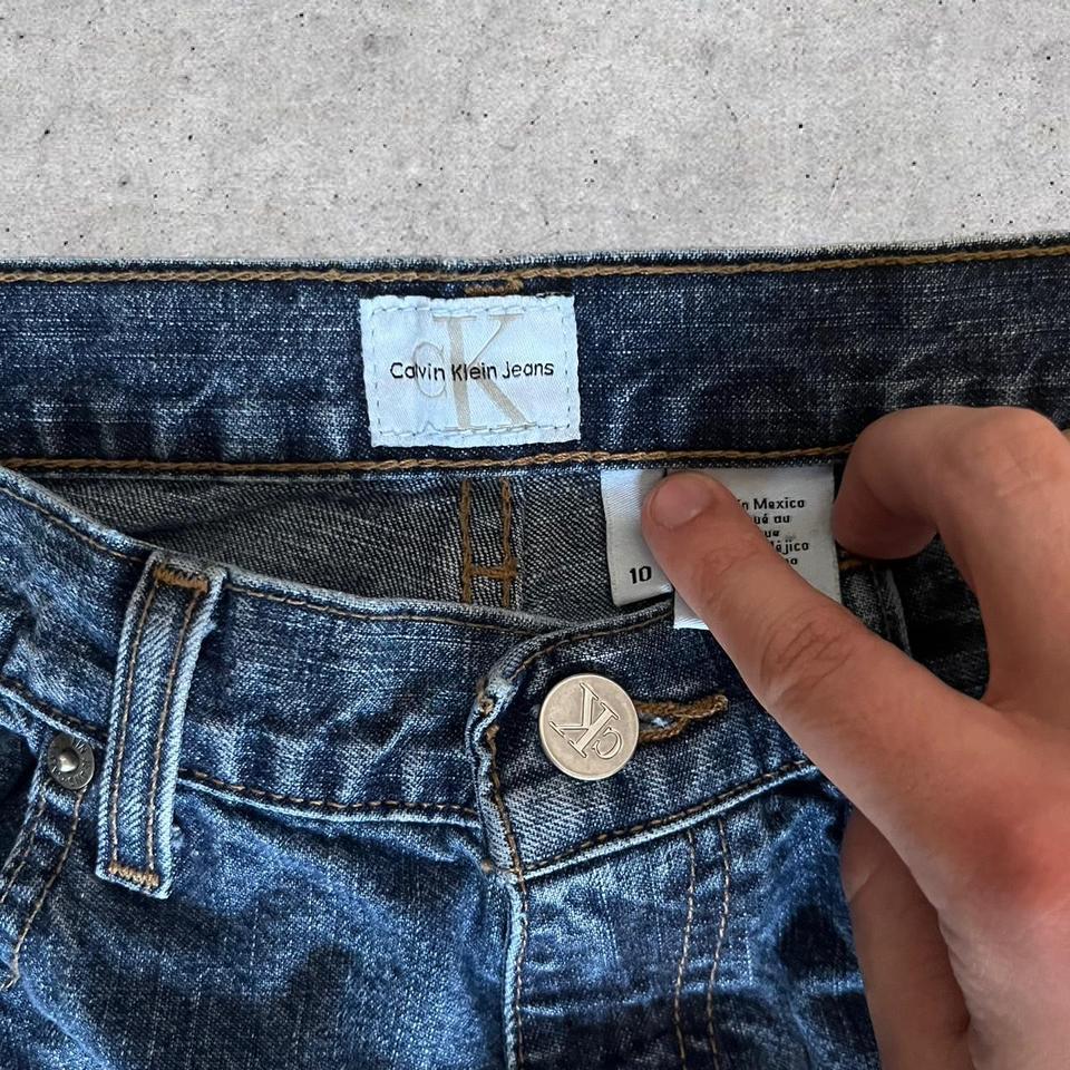 Dark Wash Straight Leg Calvin Edd6 5