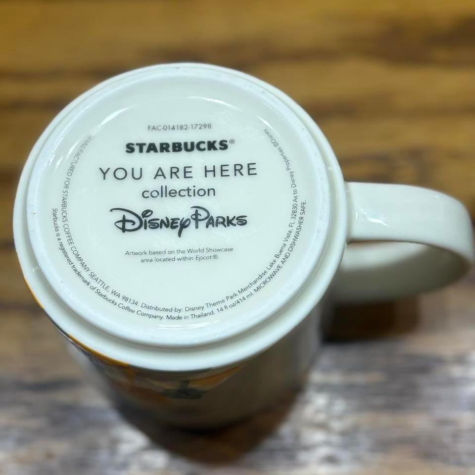 Disney Epcot Starbucks Mug Disneyland 763b 4