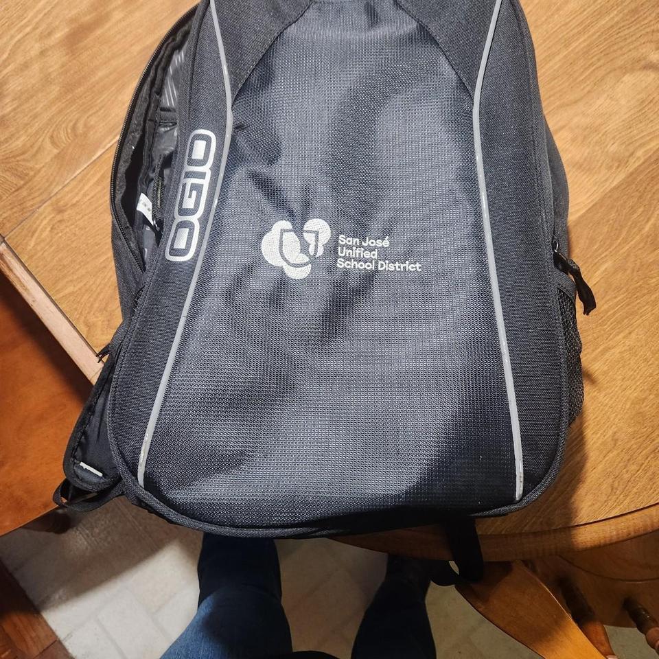 Black Laptop Backpack 2