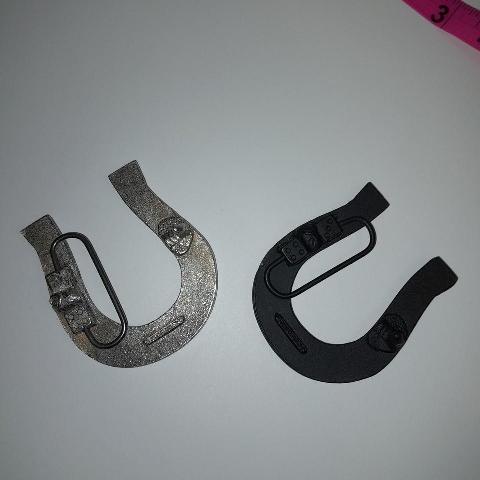 Two Set Horseshoe Belt Buckles 8
