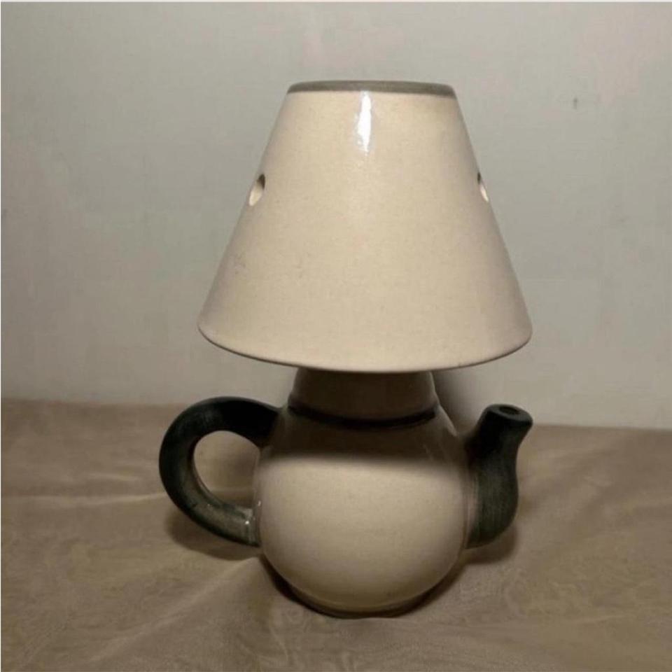 Hand Painted Tea Light Candle 6a78 2