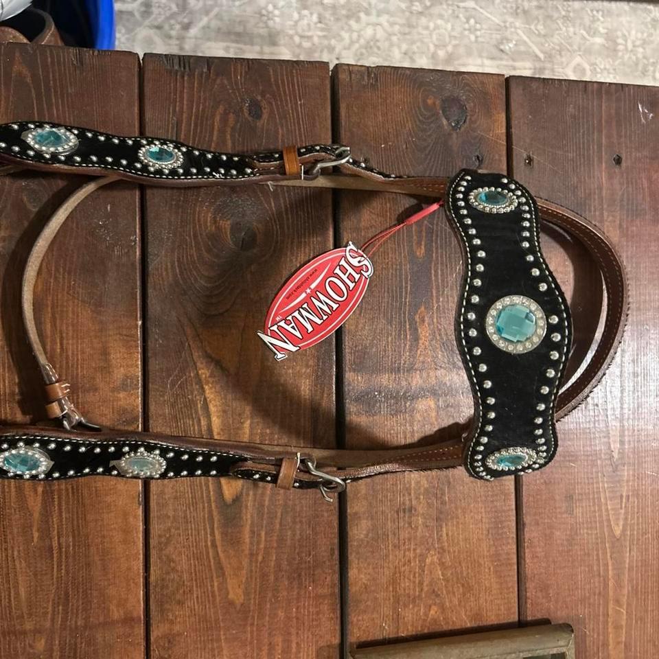 Horse Size Showman Bluesilver And 9aa3
