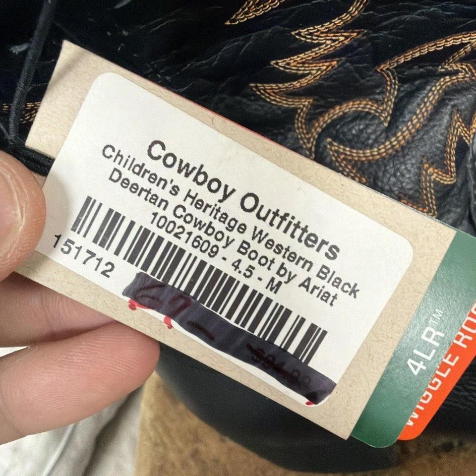 The Ariat Kids Heritage X Toe 0fe0 2