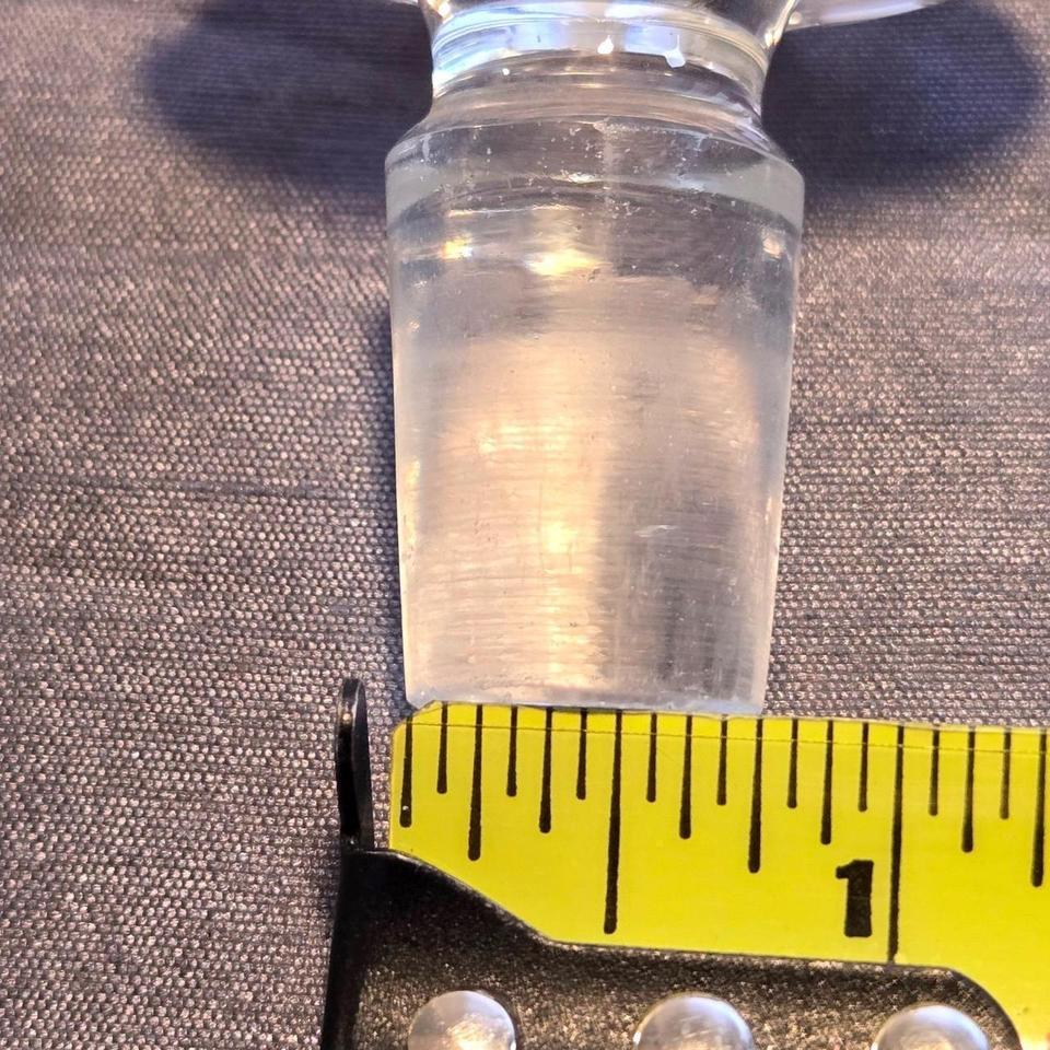 Vintage Clear Cut Crystal Glass 7716 5