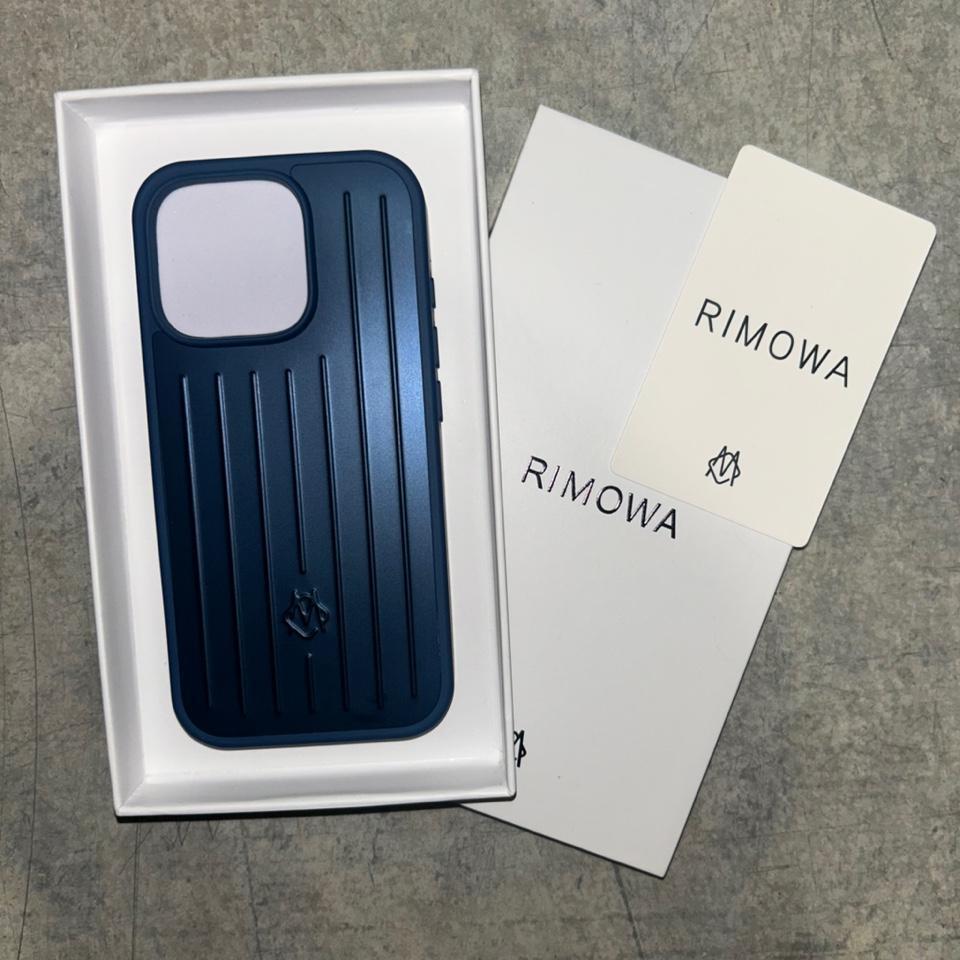 Rimowa Blue Phone Case 16 B85a