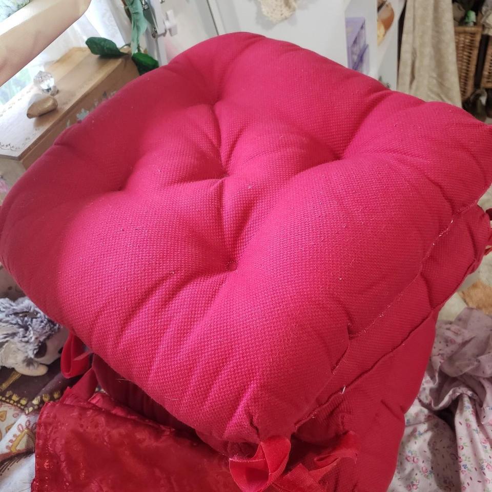 Ikea Cushions In Red 4 2