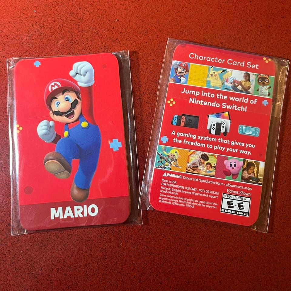 Nintendo Switch Promo Character Card