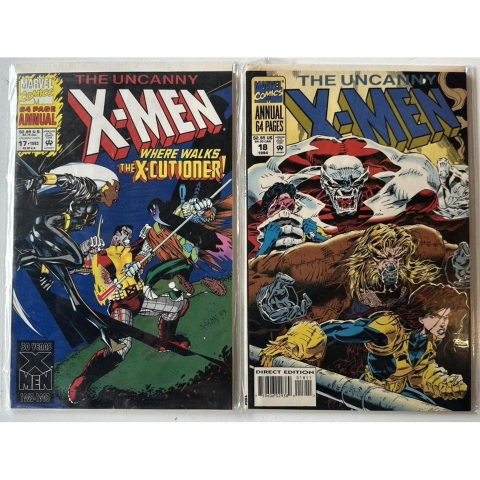 Uncanny X Men Manuals 17 18 B97b