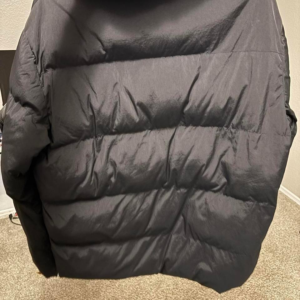 Black Boohooman Puffer Jacket Size 6