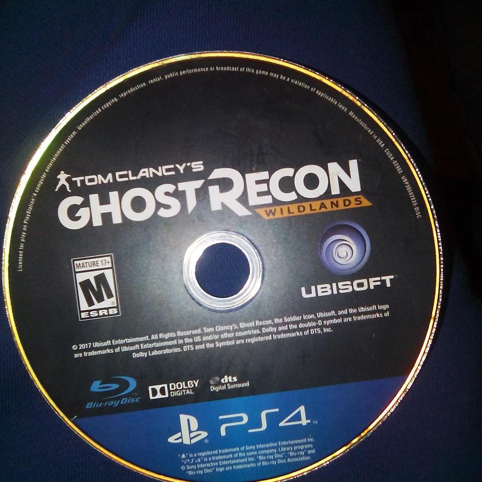 Ghost Recon Wildlands Ps4 Game 95c6