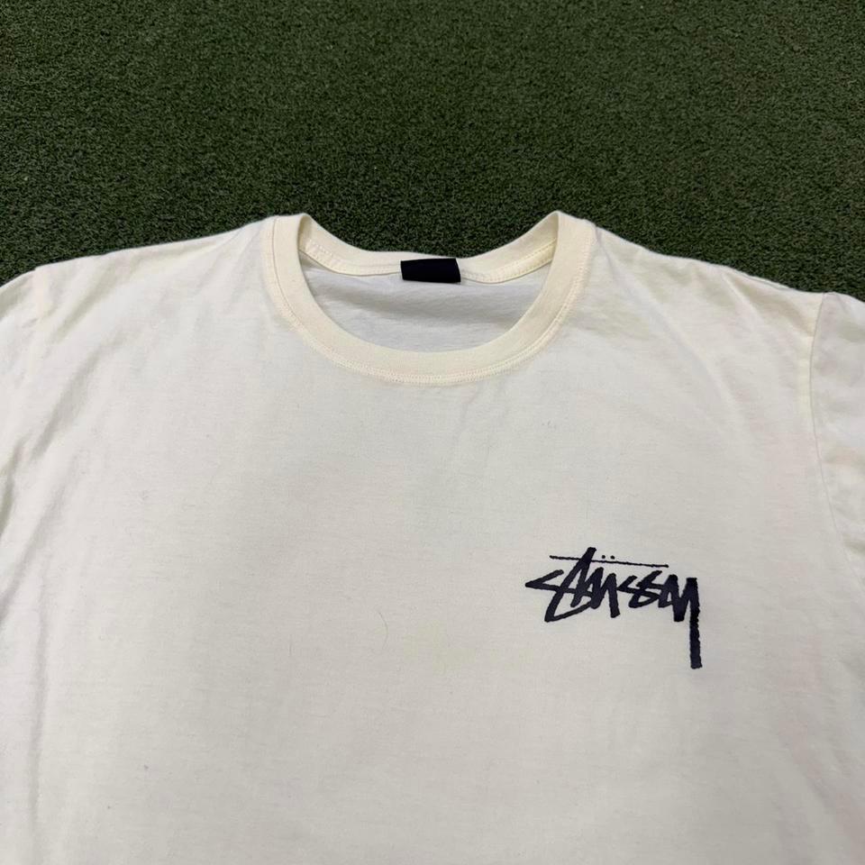 Stussy 8 Ball T Shirt Skatewear Cream 1fec