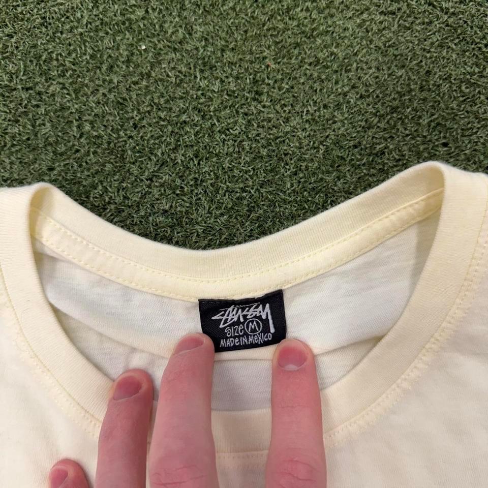 Stussy 8 Ball T Shirt Skatewear Cream 1fec 3