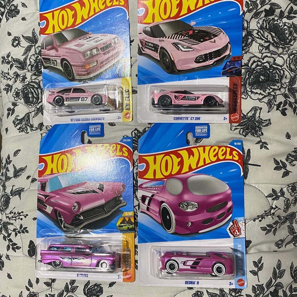 Hot Wheels Pink Cars Bundle 2045