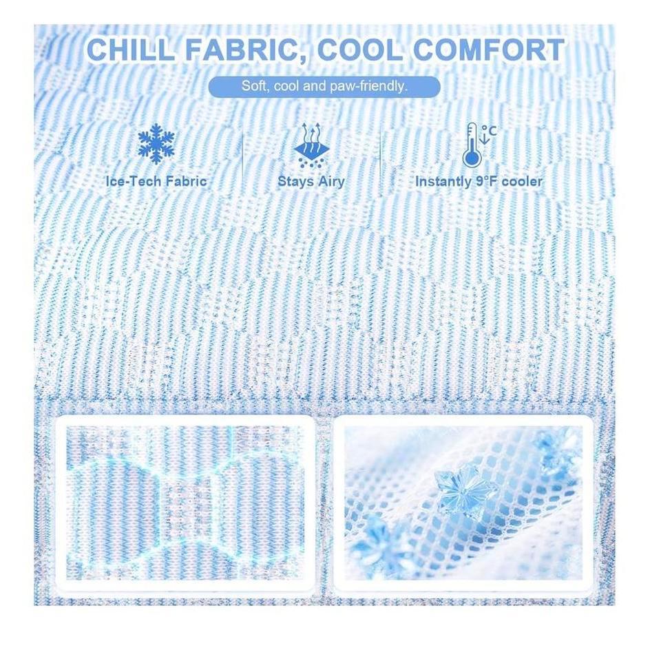 Blue Pet Bed With Ice 8104 2