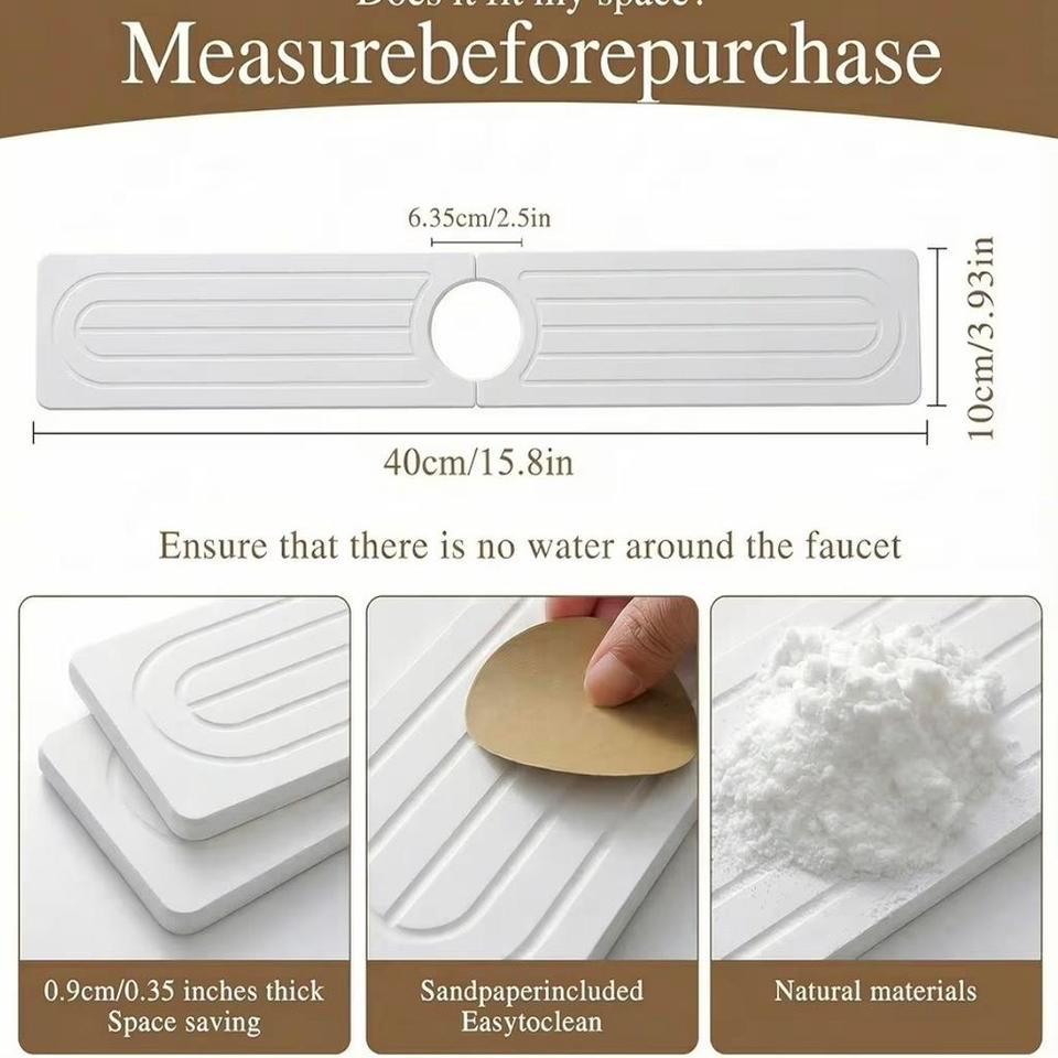 Premium Diatomite Stone Drying Mat Dc2a 2