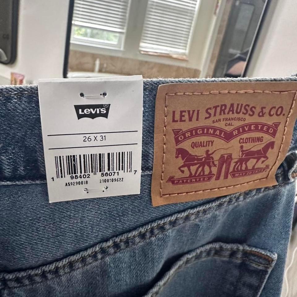 Levis Blue Denim Jeans Size B8b4 5