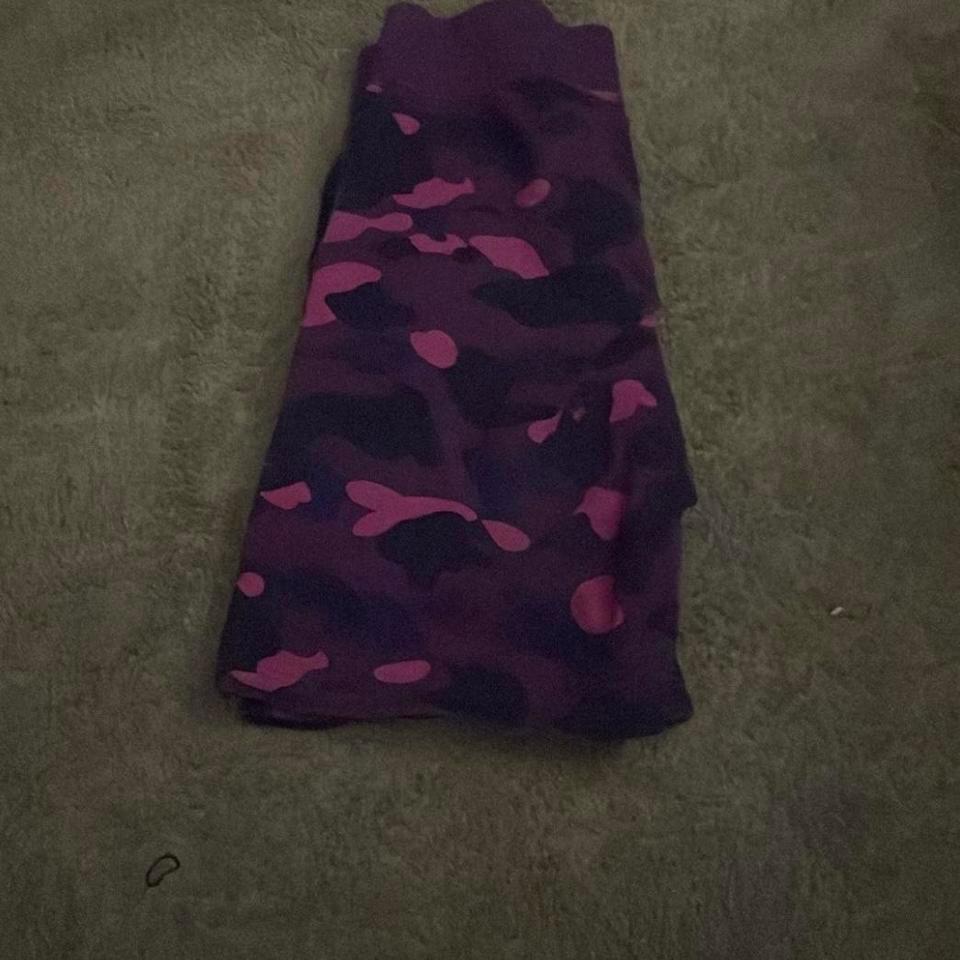 Bape Purple Camo Shorts Camouflage Cb84