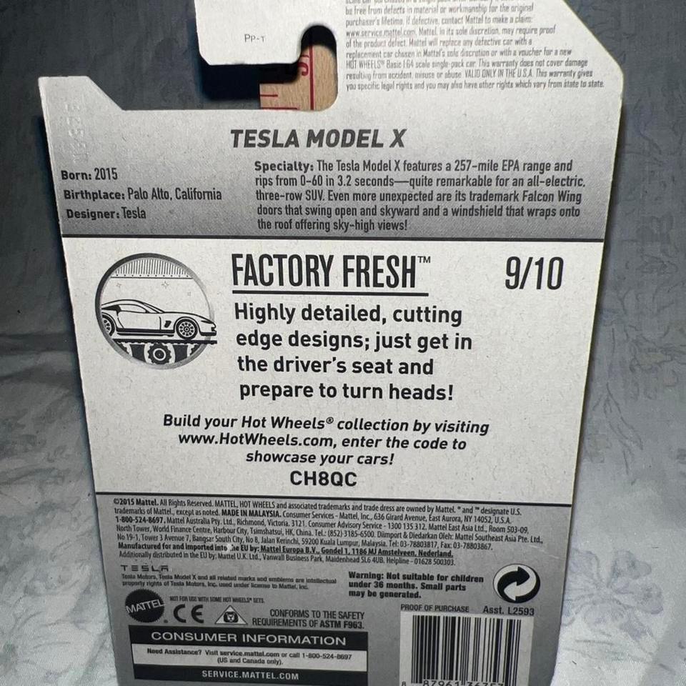 Hot Wheels Tesla Model X 8f56 2