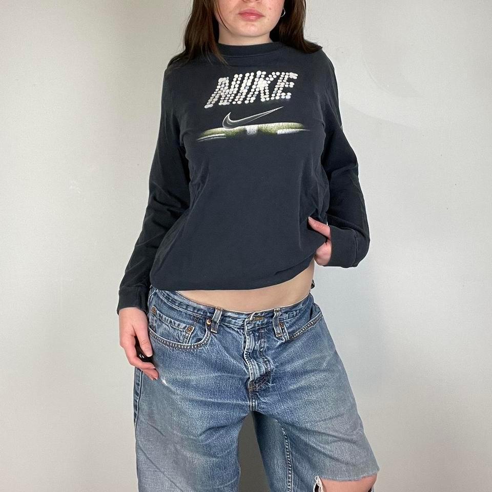 Vintage Y2k Black Nike Streetwear 3f2c