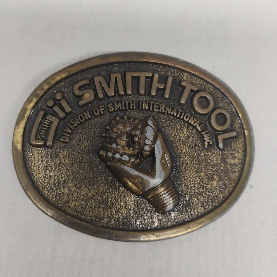 Vintage Smith Tool Belt Buckle 73d4
