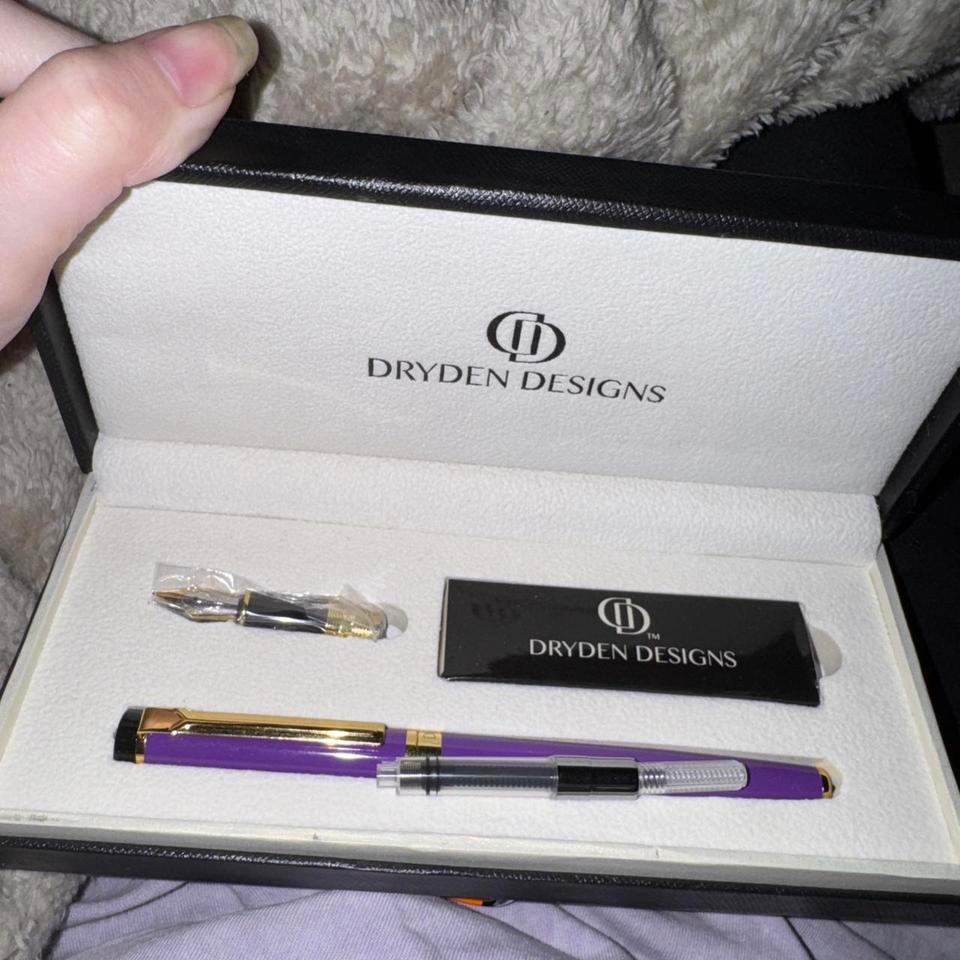 Dryden Designs Purple Fountain Pen 4274 2