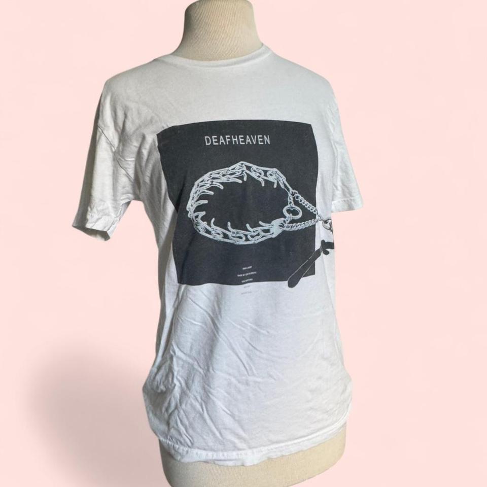 Deafheaven White Graphic Tee With 241e
