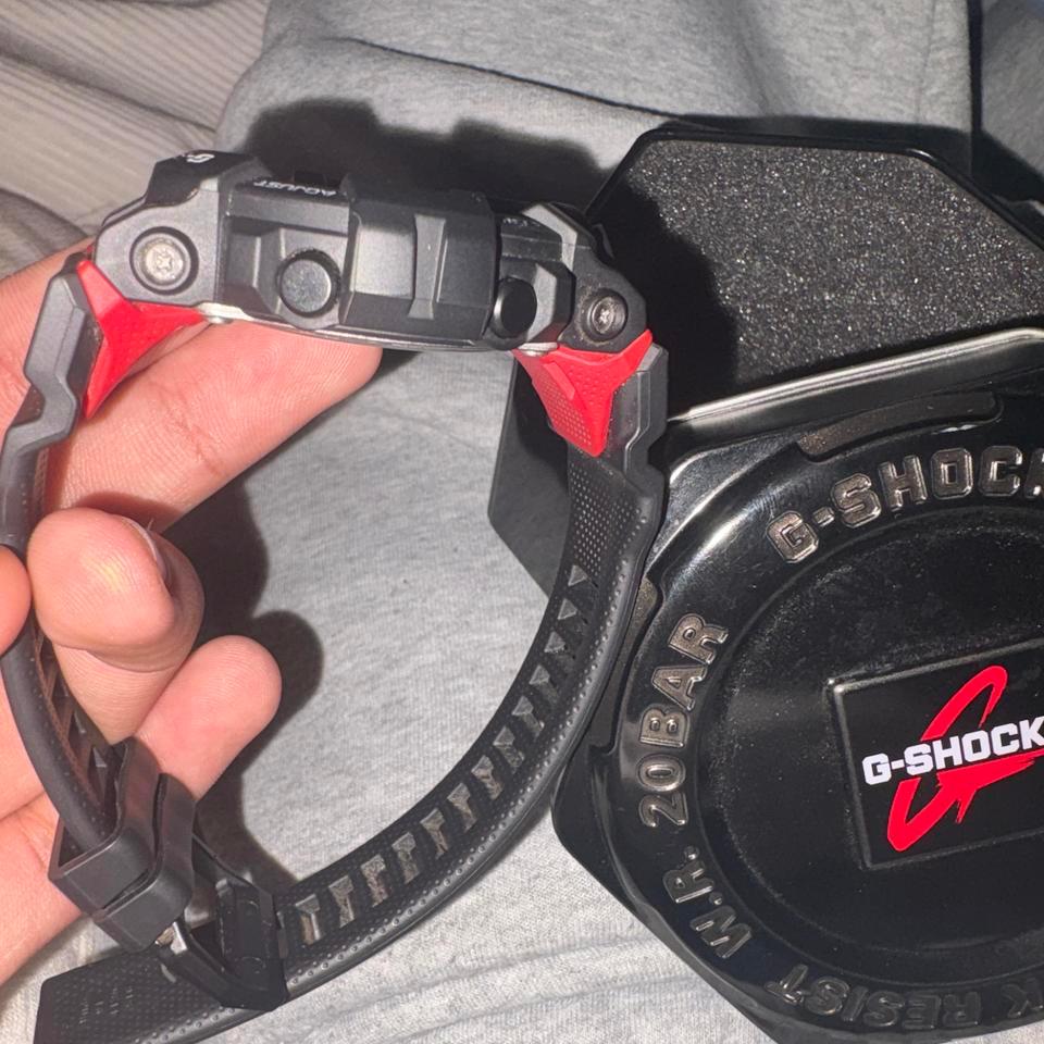 G Shock Red And Black Watch E149 2
