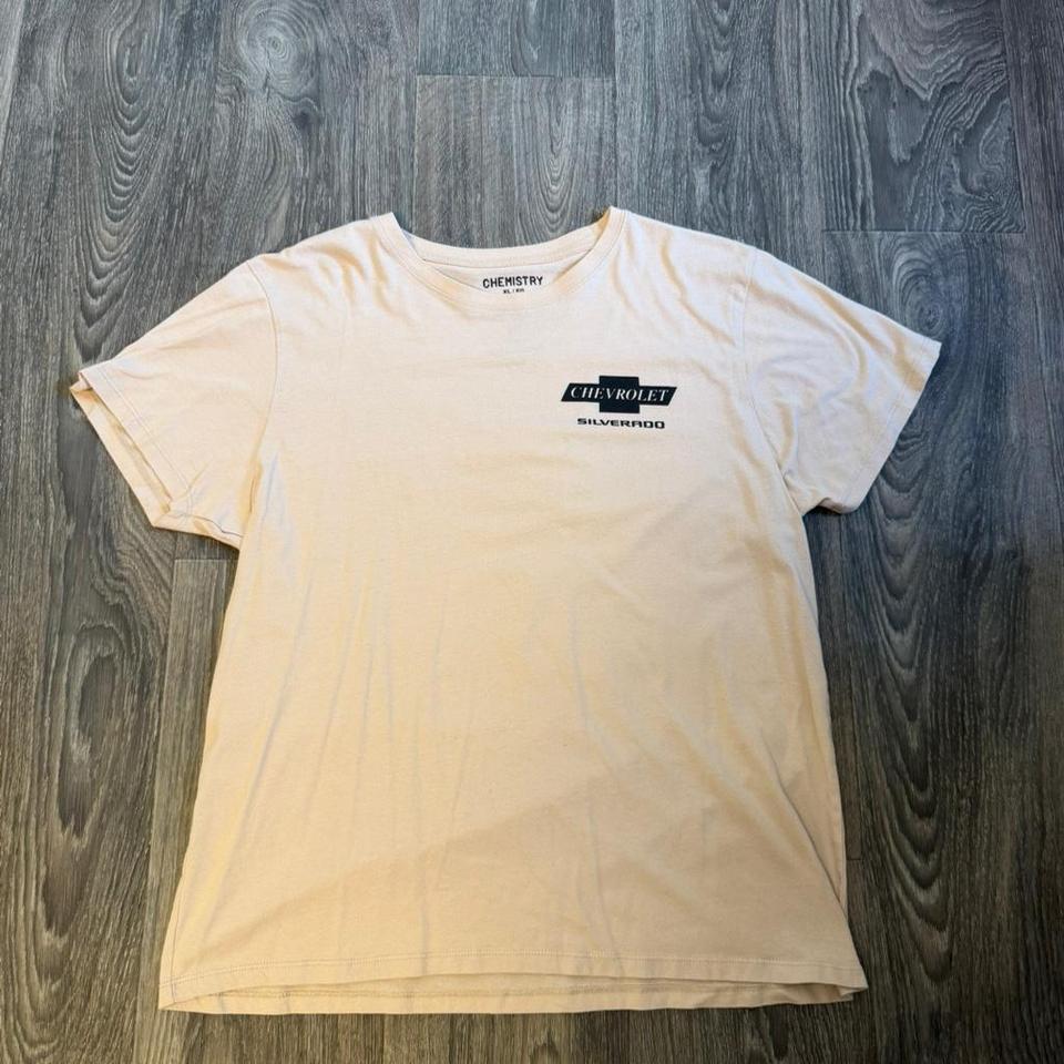Cream Chevrolet Silverado 85 Graphic E09a