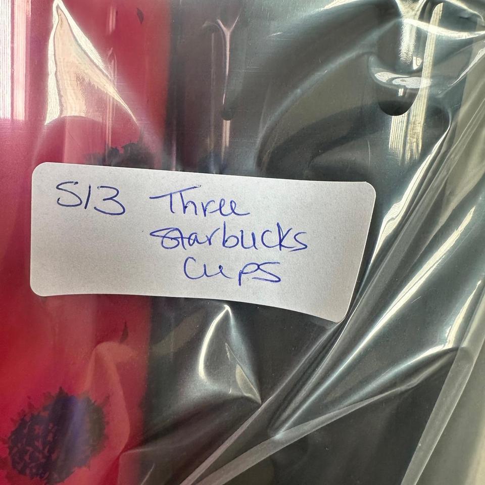 3 Starbucks Tumblers With Straws B965 7