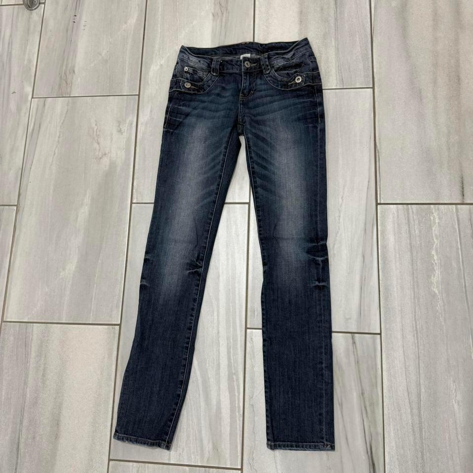 Wrap Dark Wash Jeans With 492d 2