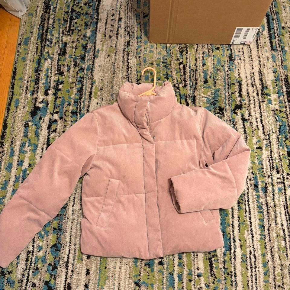 Levis Pink Corduroy Puffer Jacket Eb46 2