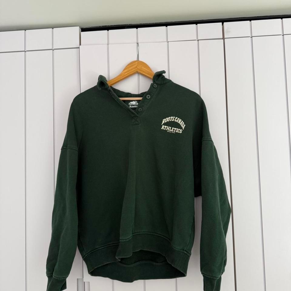 Roots Green Crewneck 102a