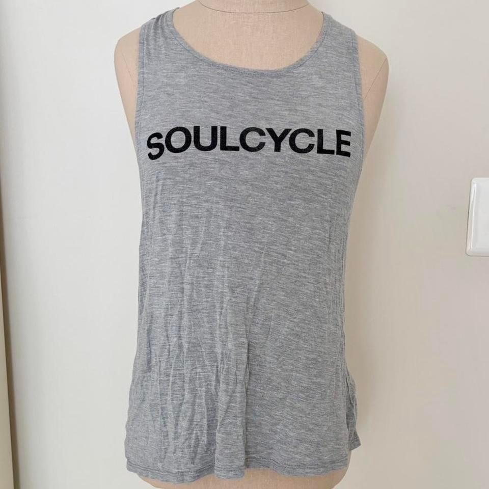Soulcycle Heather Gray Sportswear Racerback