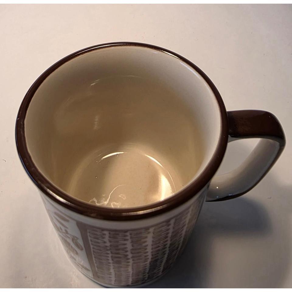 Vintage Japan Stoneware Coffee Mug 63c0 6