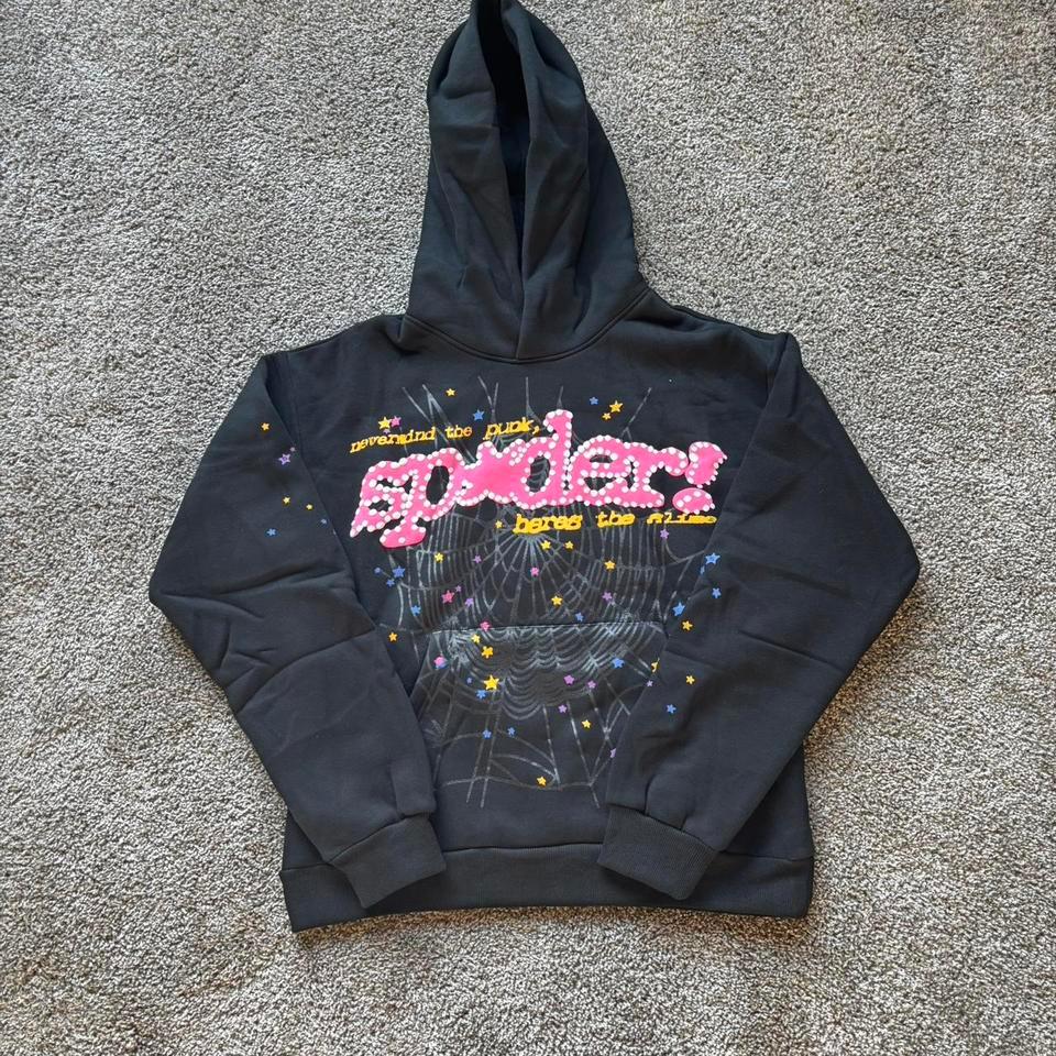 Spider Worldwide Hoodie Size Small 5b03