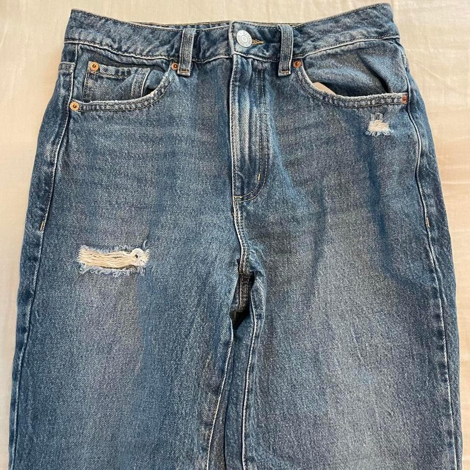 Ripped Garage Mom Jeans Size 3