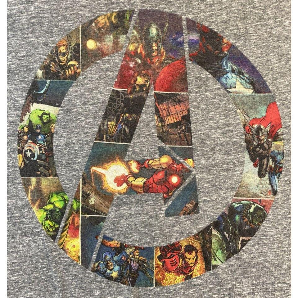 Large Grey Marvel Comics Avengers 1d66