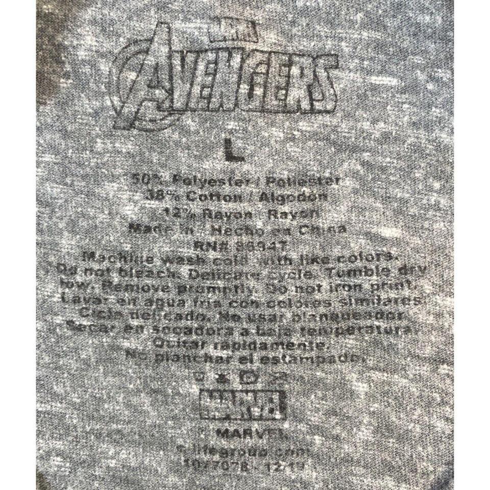 Large Grey Marvel Comics Avengers 1d66 5