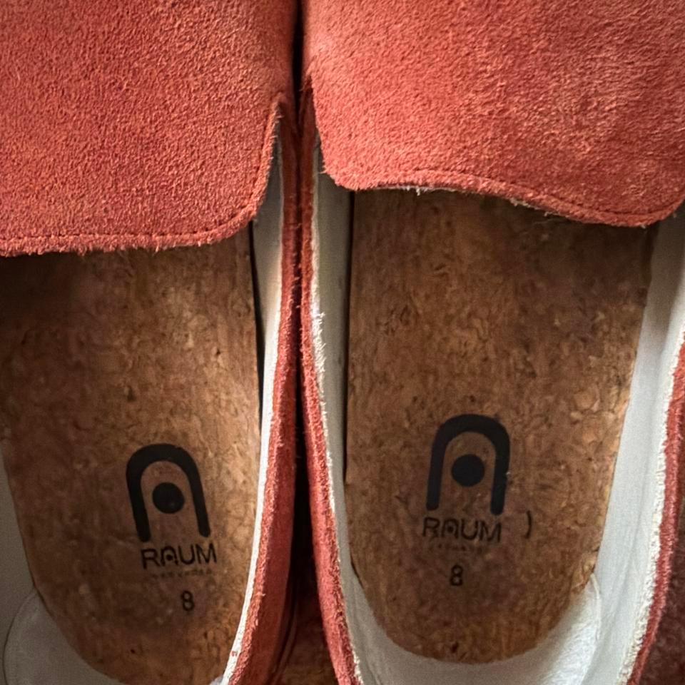 Raum Rustorange Suede Flats Barefoot 1be9 3
