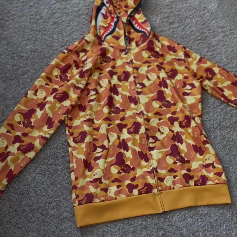 Bape Abc Yellow Camo Zip 3536