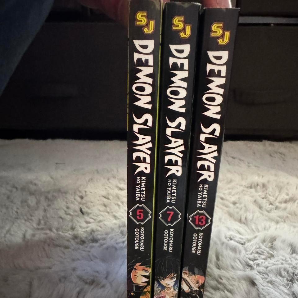 Demon Slayer Volumes 5 6 3