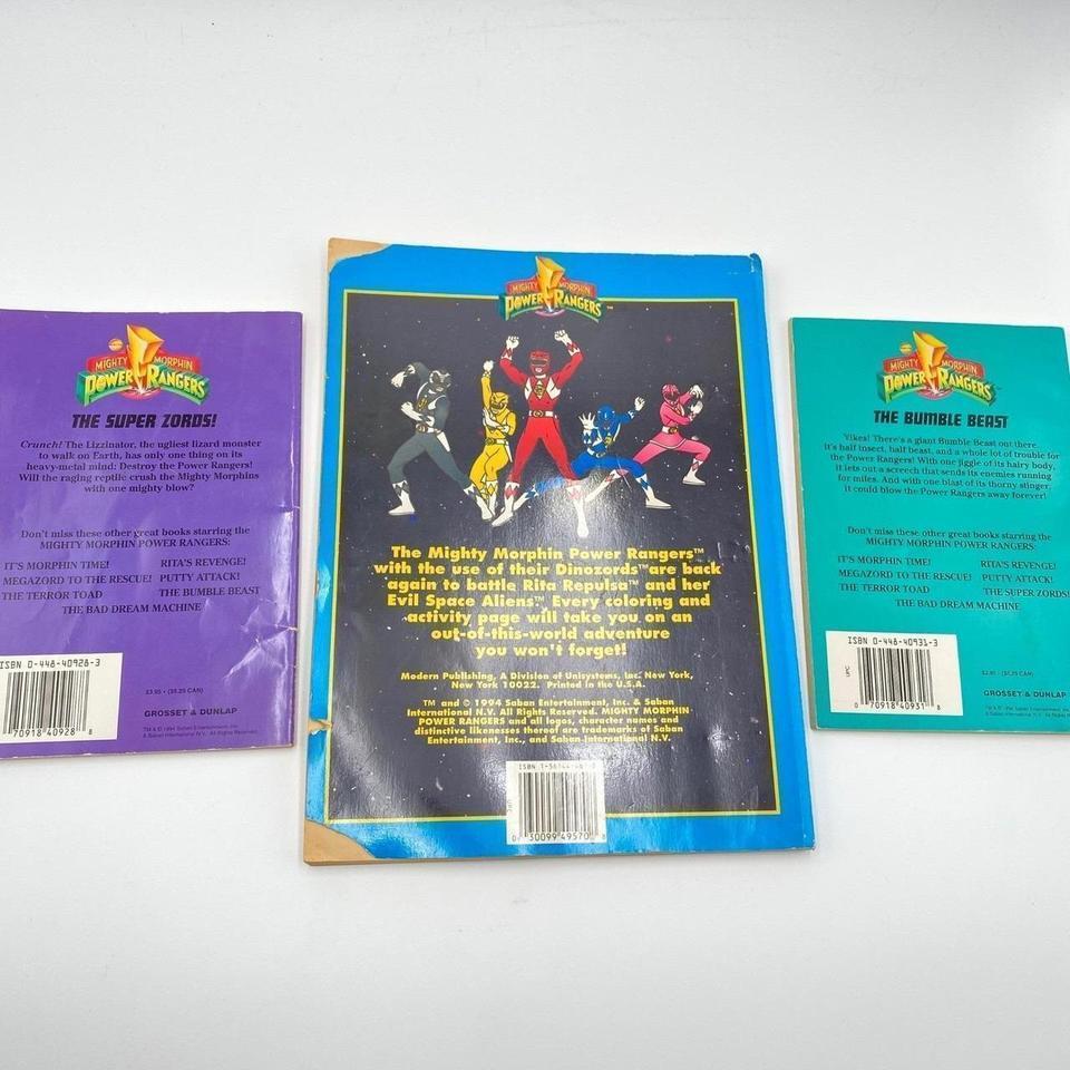 Vintage Power Rangers 3 Book C05a 5